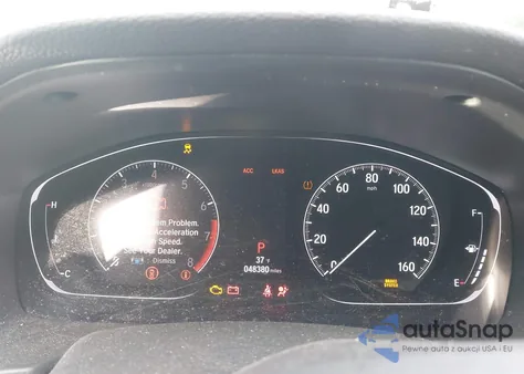 2019 Honda Accord Ex-L z USA, uszkodzony, nr VIN 1HGCV1F56KA025328